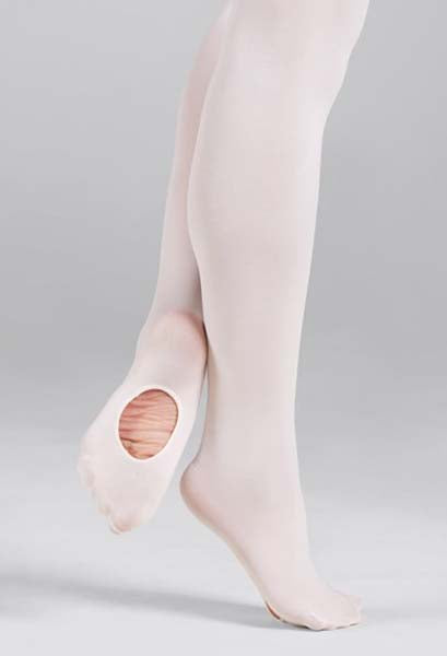 Capezio 1915 Adult Ultra Soft Self Knit Waistband Footed Tights
