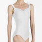 Wear Moi Fasutine Pinch Front Adult Leotard White