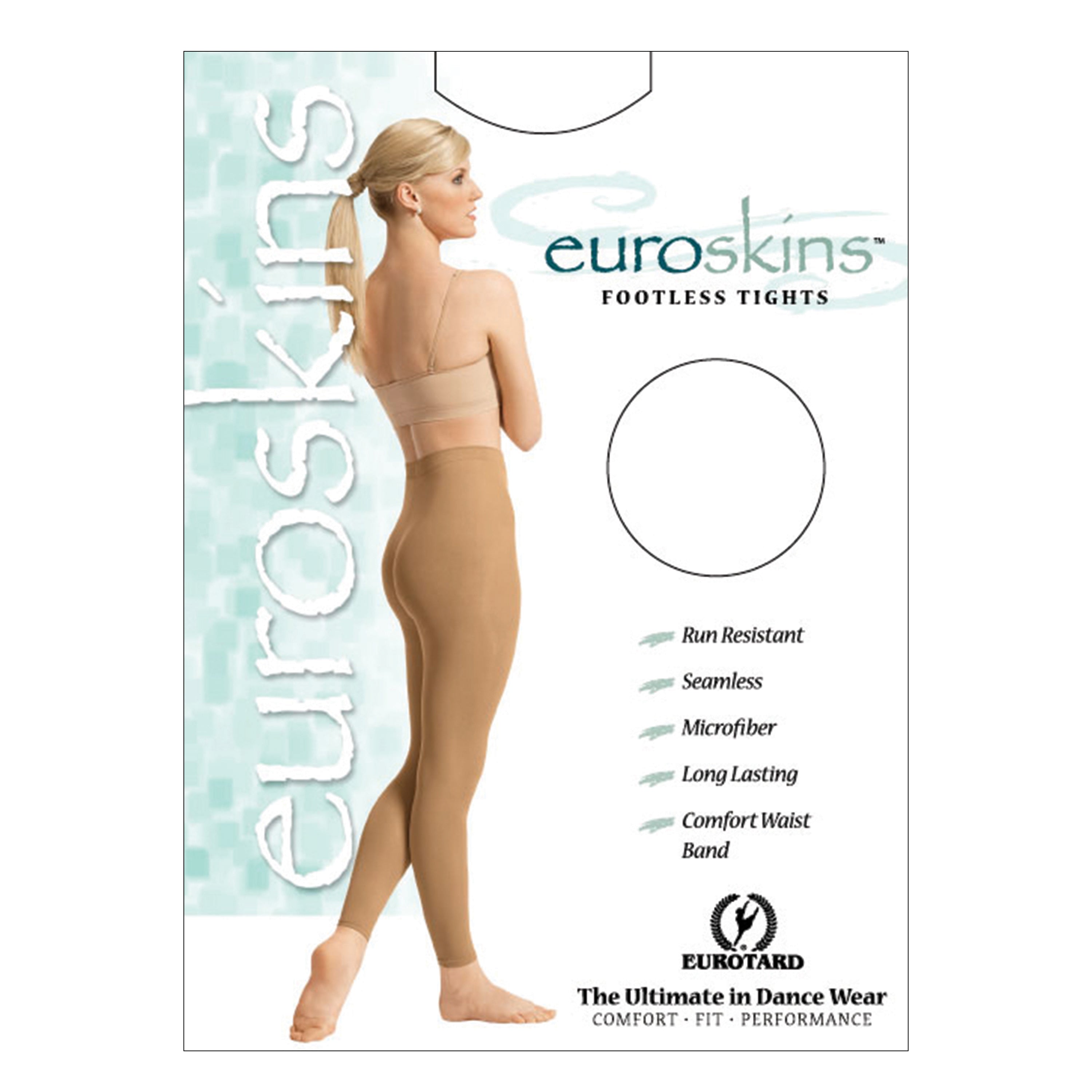 EuroSkins® Non-Run Footless Tights – Allegro Dance Boutique